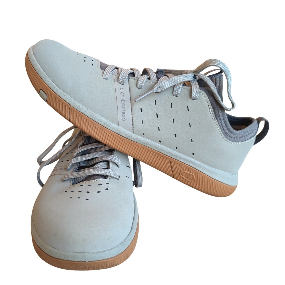 Crankbrothers Stamp Street Fabio Wibmer MTB Shoes Sage Gum Mens 7 39.5